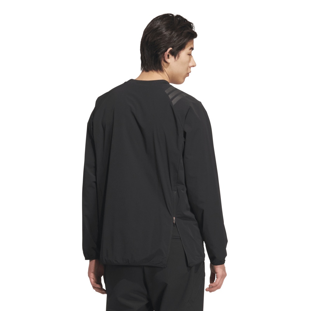 アディダス（adidas）（メンズ）ゴルフウェア クルー ジャケット JVU99-JM2942 BLK