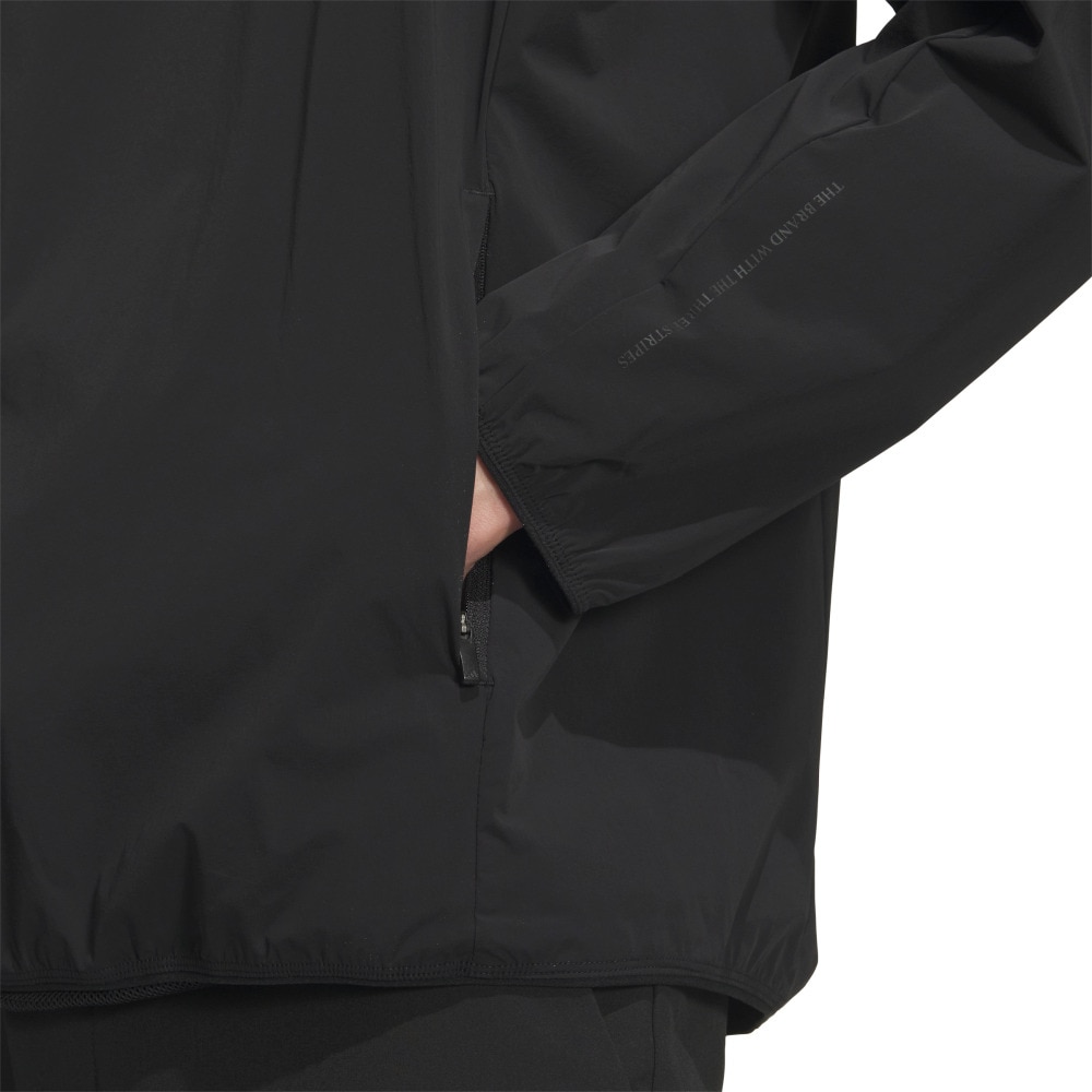 アディダス（adidas）（メンズ）ゴルフウェア クルー ジャケット JVU99-JM2942 BLK