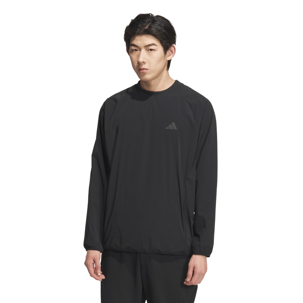 アディダス（adidas）（メンズ）ゴルフウェア クルー ジャケット JVU99-JM2942 BLK