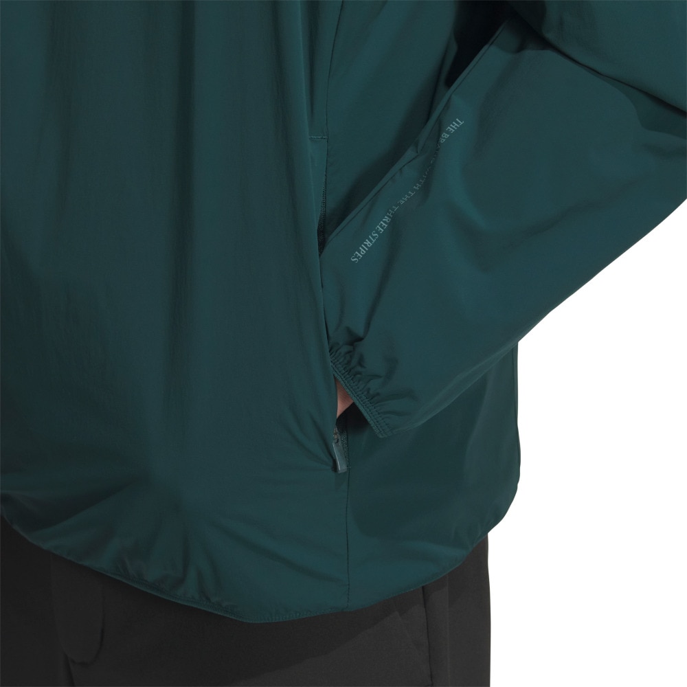 アディダス（adidas）（メンズ）ゴルフウェア クルー ジャケット JVU99-JM2943 DGRN