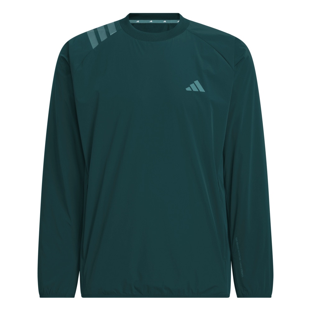 アディダス（adidas）（メンズ）ゴルフウェア クルー ジャケット JVU99-JM2943 DGRN