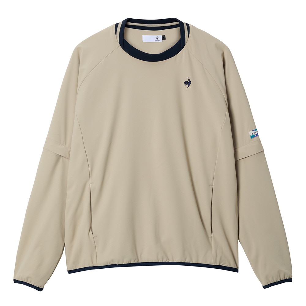 ルコックスポルティフ（lecoqsportif）（メンズ）ゴルフウェア 2WAYプルオーバー LG5FWB03M BG00