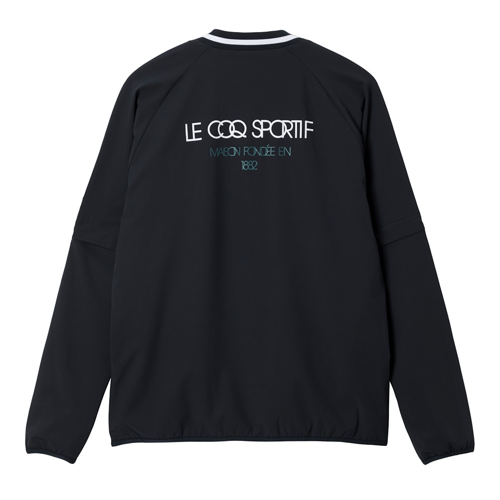 ルコックスポルティフ（lecoqsportif）（メンズ）ゴルフウェア 2WAYプルオーバー LG5FWB03M NV00