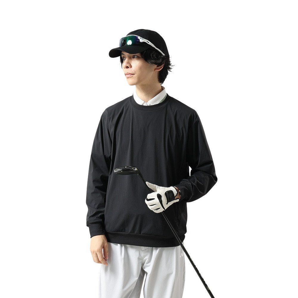  アディダス ゴルフ ウール混 ニットジャケットLサイズ 新品 アディダス（adidas）（メンズ）ゴルフウェア スニードジャケット