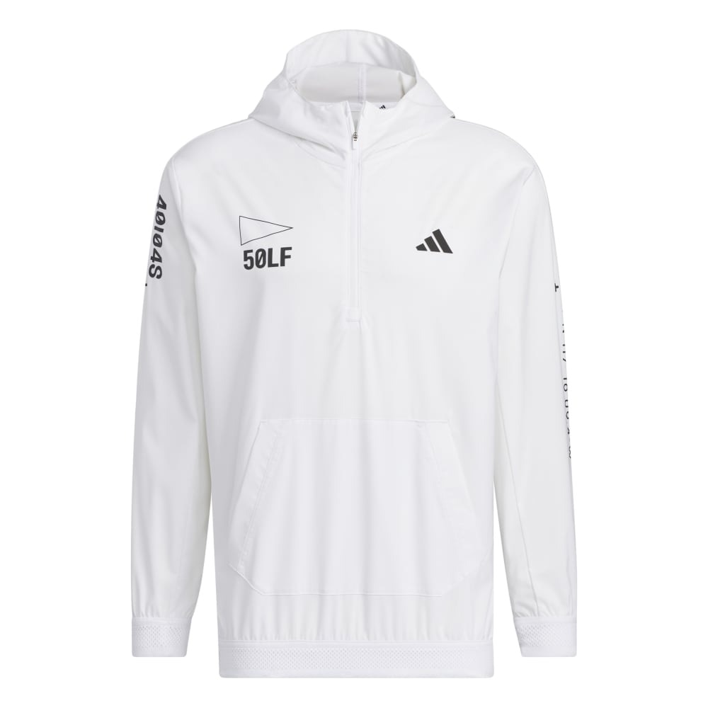 アディダス（adidas）（メンズ）ゴルフウェア アウター パーカー HEAT.RDYストレッチアノラックフーディー IKK82-IN9005W★★★