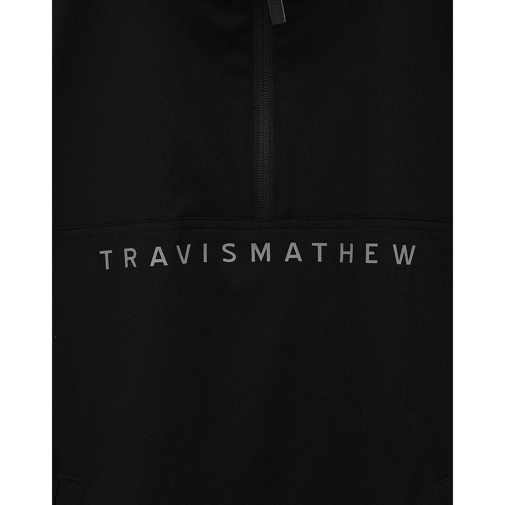 トラヴィスマシュー（Travis Mathew）（メンズ）ゴルフウェア アウター 撥水 クォータージップジャケット 7AL003-0BLK