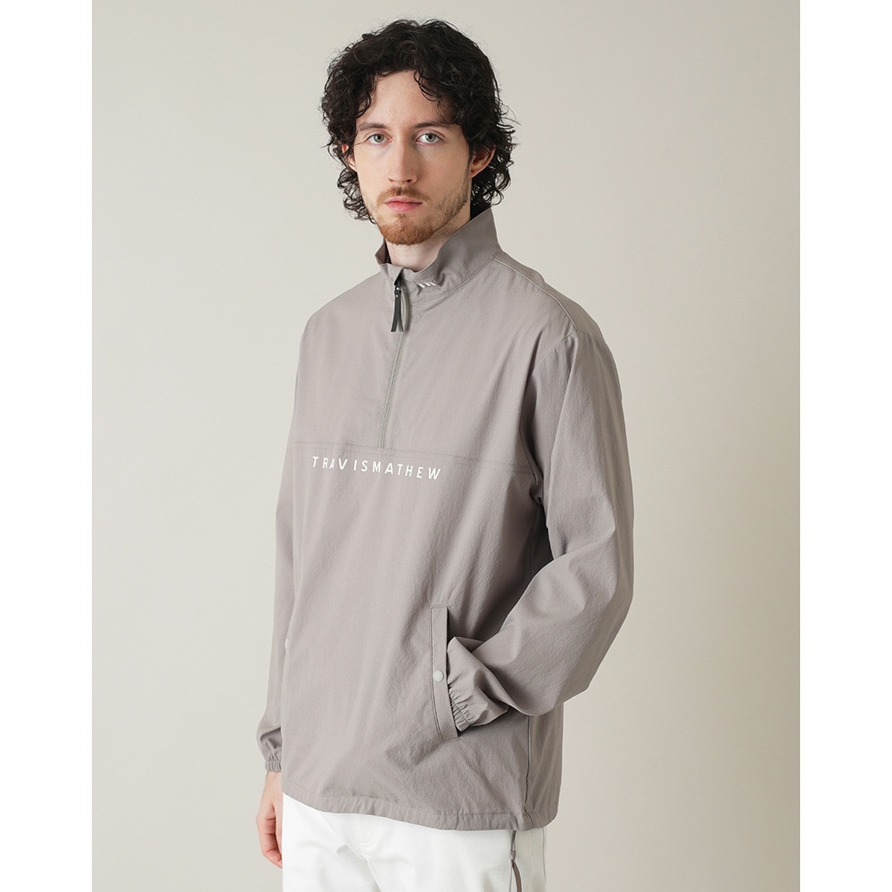 トラヴィスマシュー（Travis Mathew）（メンズ）ゴルフウェア アウター 撥水 クォータージップジャケット 7AL003-2COC