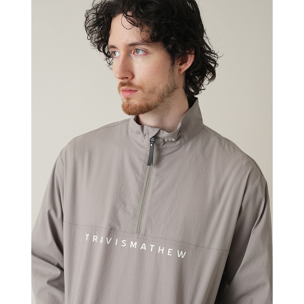 トラヴィスマシュー（Travis Mathew）（メンズ）ゴルフウェア アウター 撥水 クォータージップジャケット 7AL003-2COC