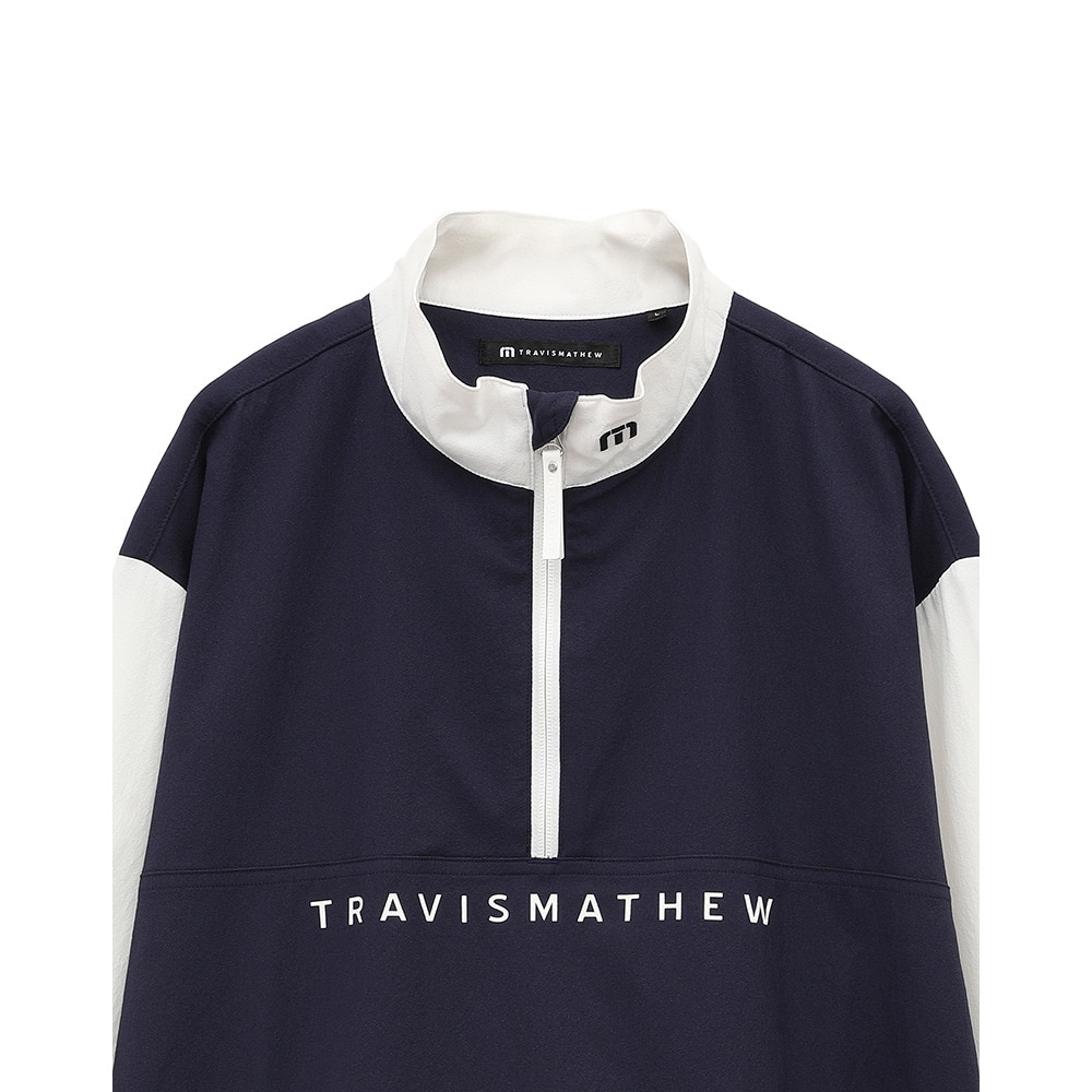 トラヴィスマシュー（Travis Mathew）（メンズ）ゴルフウェア アウター 撥水 クォータージップジャケット 7AL003-4MIN