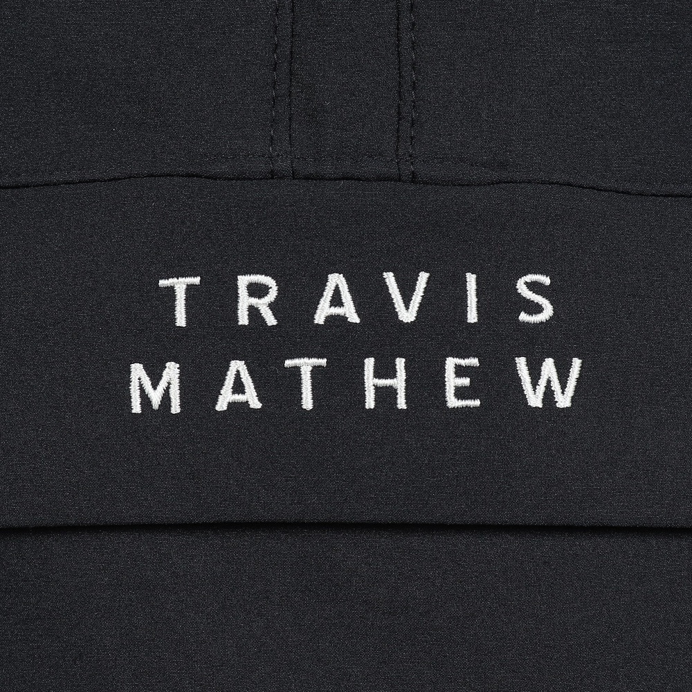 トラヴィスマシュー（Travis Mathew）（メンズ）ゴルフウェア アウター アノラック ジャケット パーカー 7AM003-0BLK