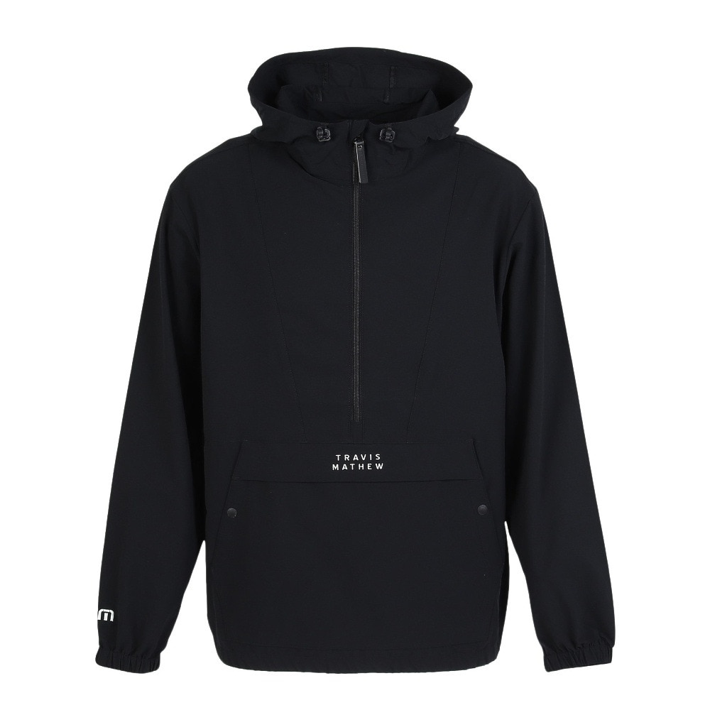 トラヴィスマシュー（Travis Mathew）（メンズ）ゴルフウェア アウター アノラック ジャケット パーカー 7AM003-0BLK