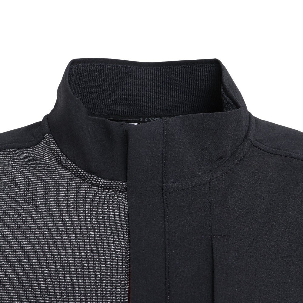 アンダーアーマー（UNDER ARMOUR）（メンズ）ゴルフウェア ハーフジップ 保温 速乾性 軽量 撥水 ストーム セーターフリース 1373415 001★★★