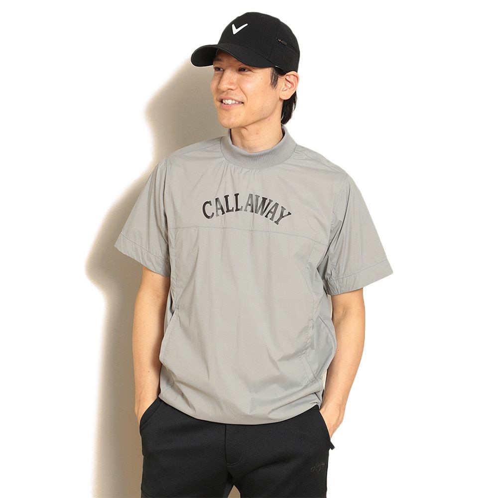 Callaway キャロウェイ メンズ ゴルフ ナイロン×ニットブルゾン 