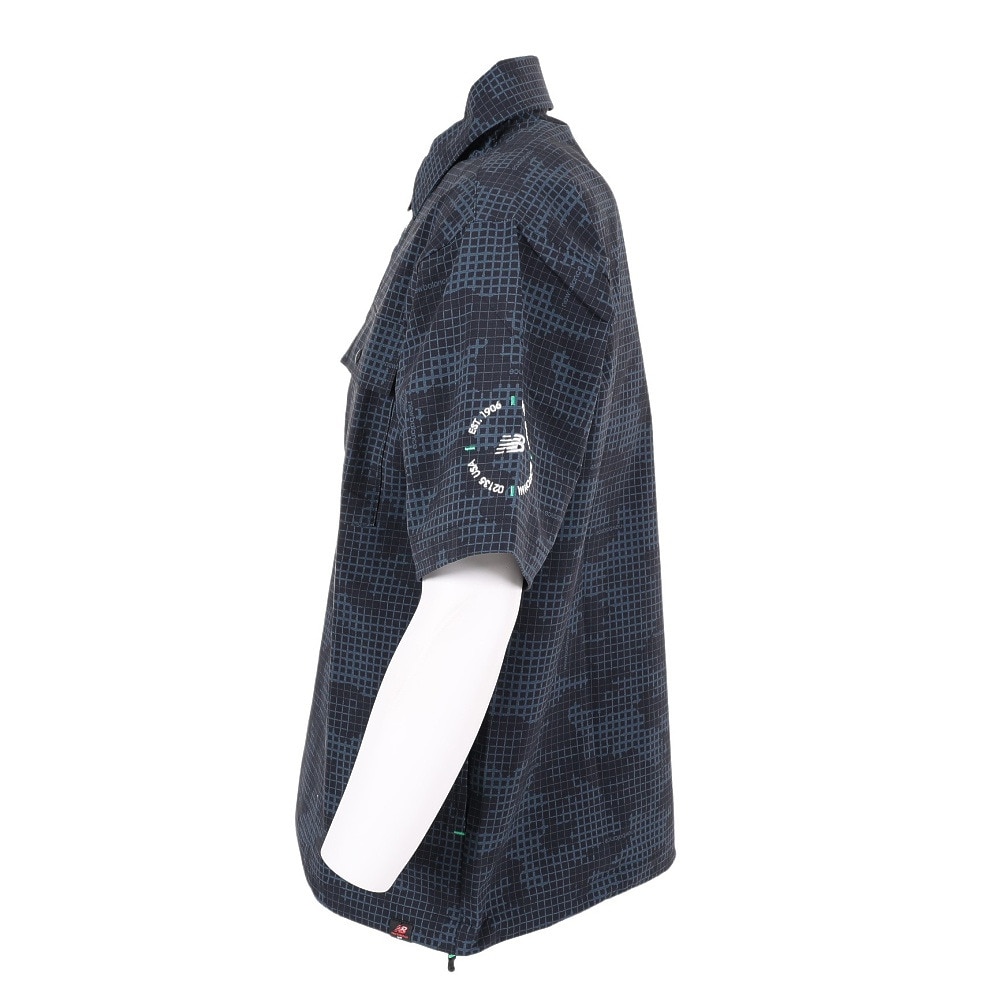 ニューバランス（new balance）（メンズ）ゴルフウェア アウター 半袖 HALF SLEEVE SHIRT OUTER 012-3168001-010
