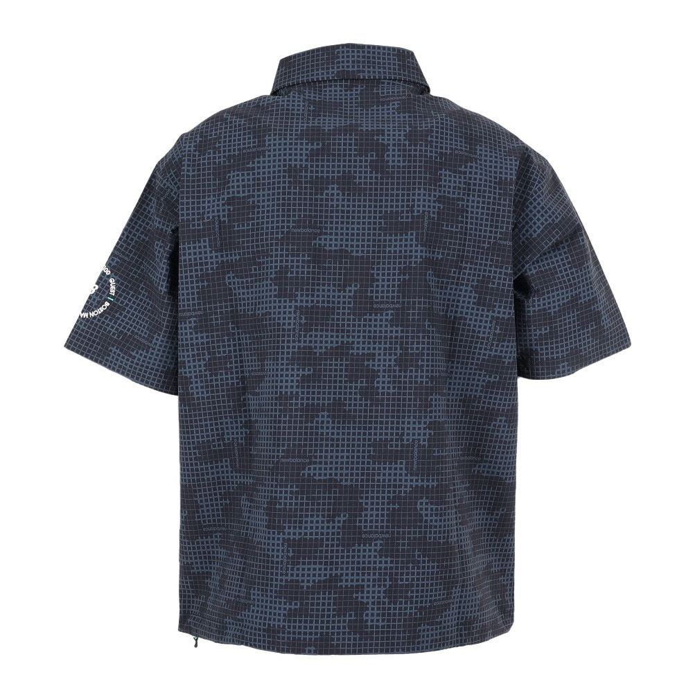 ニューバランス（new balance）（メンズ）ゴルフウェア アウター 半袖 HALF SLEEVE SHIRT OUTER 012-3168001-010