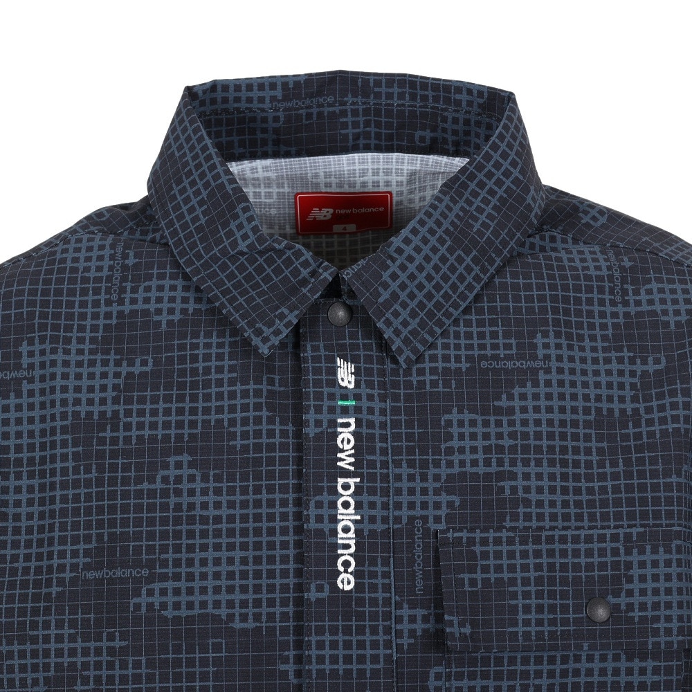 ニューバランス（new balance）（メンズ）ゴルフウェア アウター 半袖 HALF SLEEVE SHIRT OUTER 012-3168001-010
