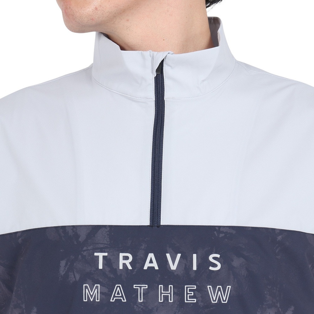 トラヴィスマシュー（Travis Mathew）（メンズ）ゴルフウェア アウター クォーター ジップジャケット 7AK005-0MCR