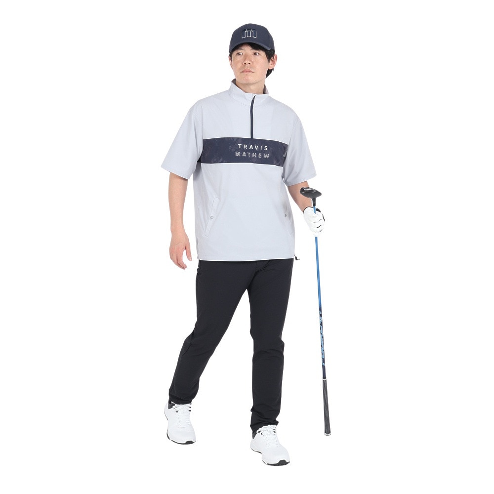 トラヴィスマシュー（Travis Mathew）（メンズ）ゴルフウェア アウター クォーター ジップジャケット 7AK005-0MCR