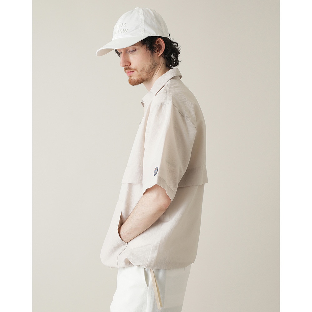 トラヴィスマシュー（Travis Mathew）（メンズ）ゴルフウェア アウター 撥水 半袖 クォータージップジャケット 7AL022-2PST