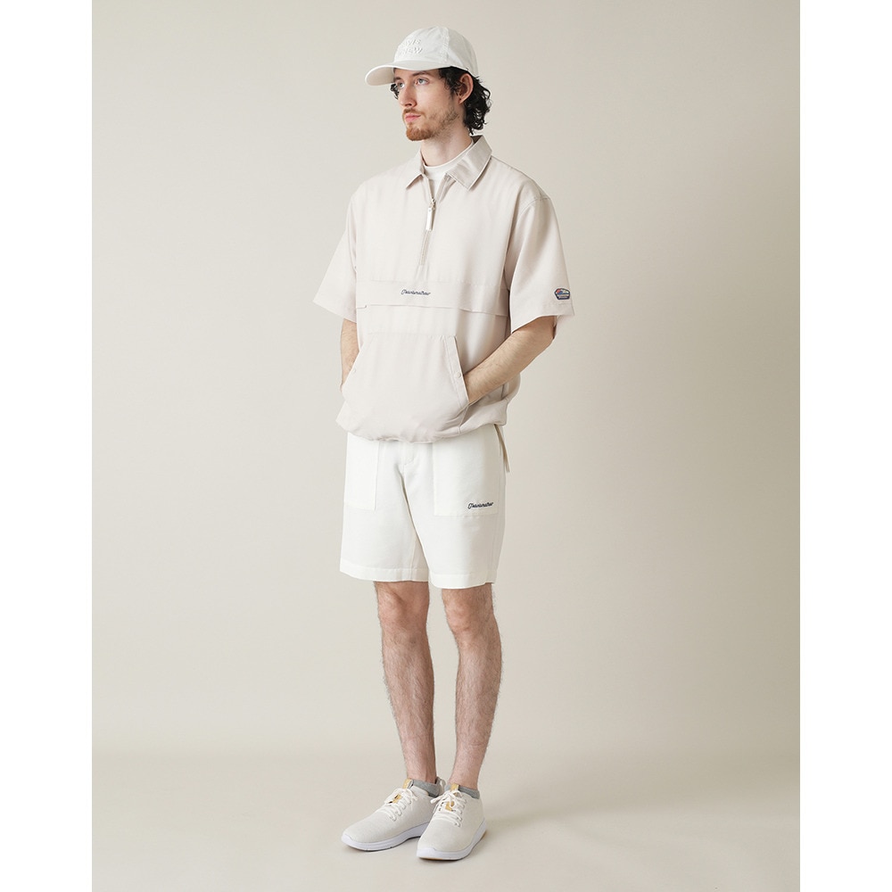 トラヴィスマシュー（Travis Mathew）（メンズ）ゴルフウェア アウター 撥水 半袖 クォータージップジャケット 7AL022-2PST