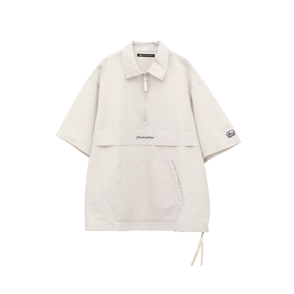トラヴィスマシュー（Travis Mathew）（メンズ）ゴルフウェア アウター 撥水 半袖 クォータージップジャケット 7AL022-2PST