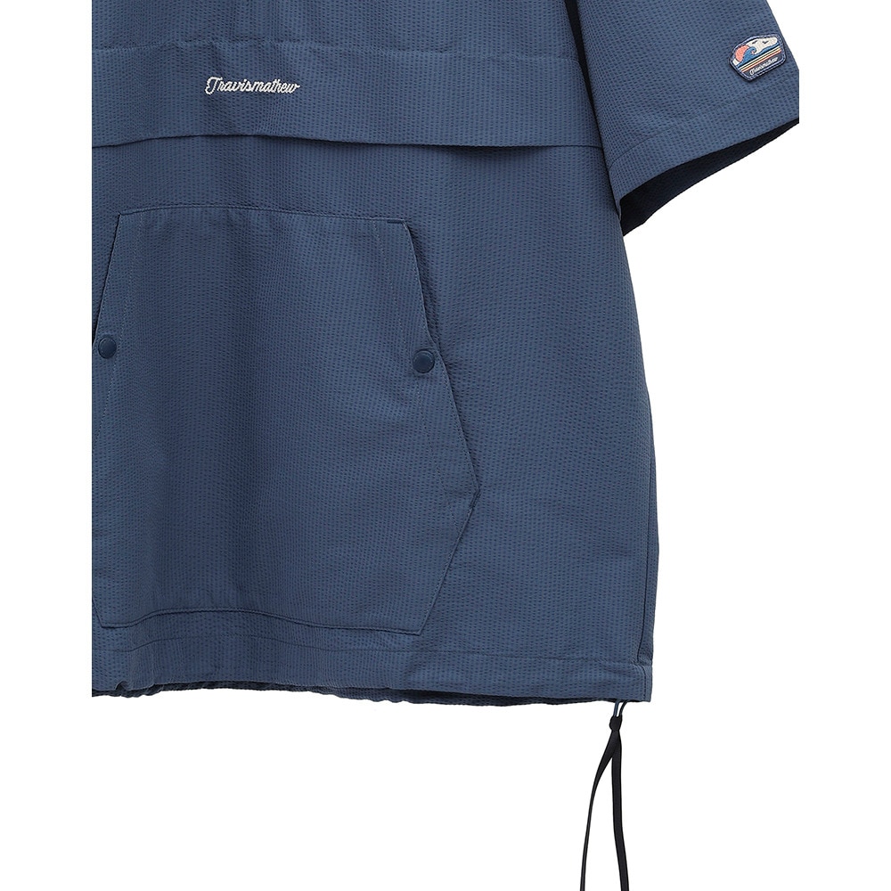 トラヴィスマシュー（Travis Mathew）（メンズ）ゴルフウェア アウター 撥水 半袖 クォータージップジャケット 7AL022-4VIN
