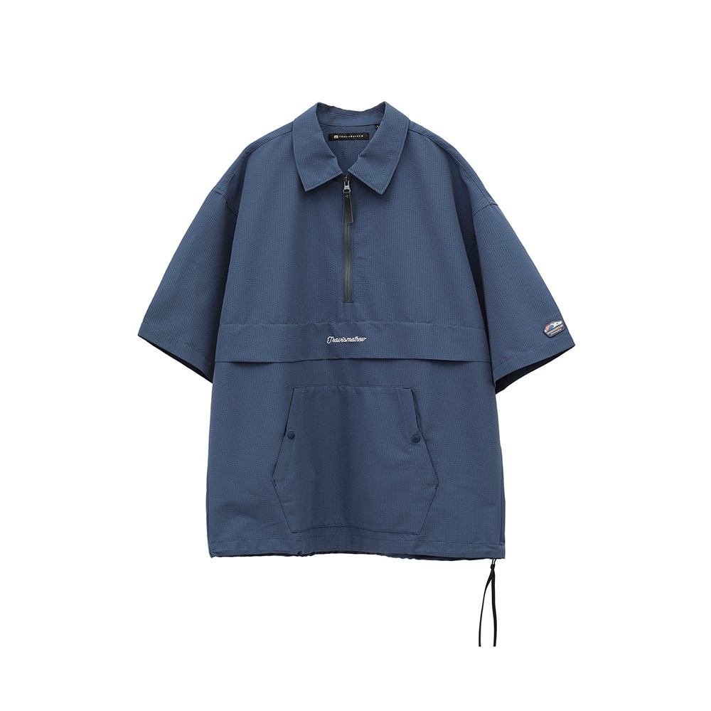 トラヴィスマシュー（Travis Mathew）（メンズ）ゴルフウェア アウター 撥水 半袖 クォータージップジャケット 7AL022-4VIN