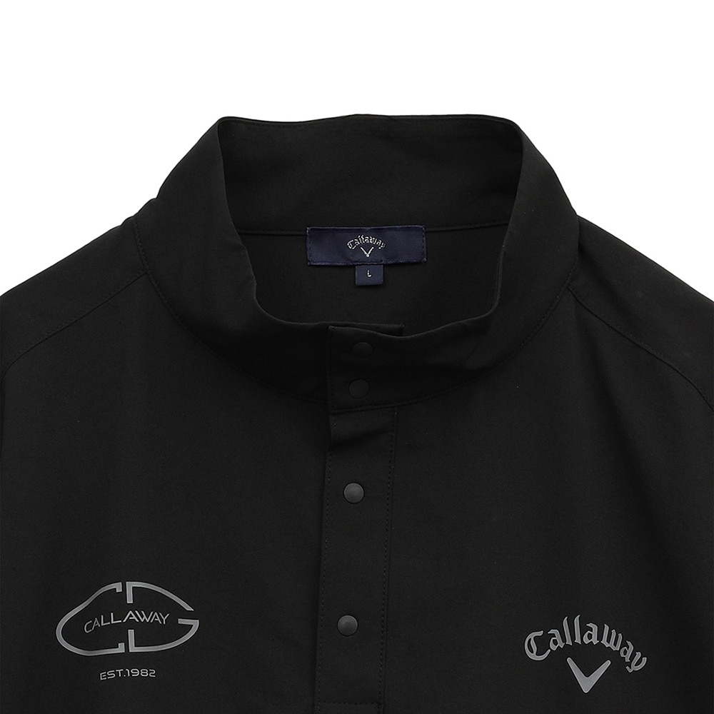 キャロウェイ（CALLAWAY）（メンズ）ゴルフウェア 8WAYストレッチ半袖プルオーバーブルゾン C25116100-1010