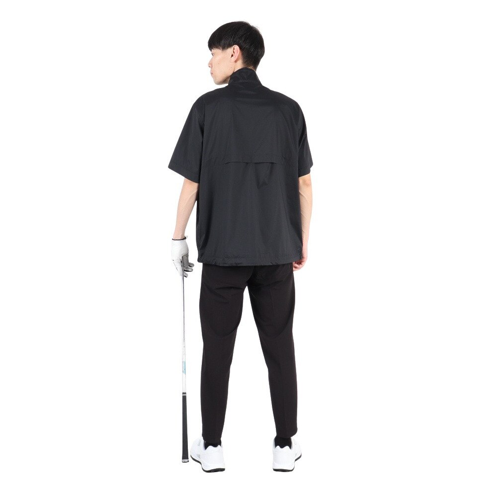 キャロウェイ（CALLAWAY）（メンズ）ゴルフウェア 半袖 ストレッチ ミニリップ ハーフジップブルゾン C25216100-1010