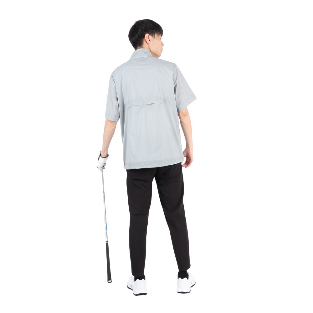 キャロウェイ（CALLAWAY）（メンズ）ゴルフウェア 半袖 ストレッチ ミニリップ ハーフジップブルゾン C25216100-1020