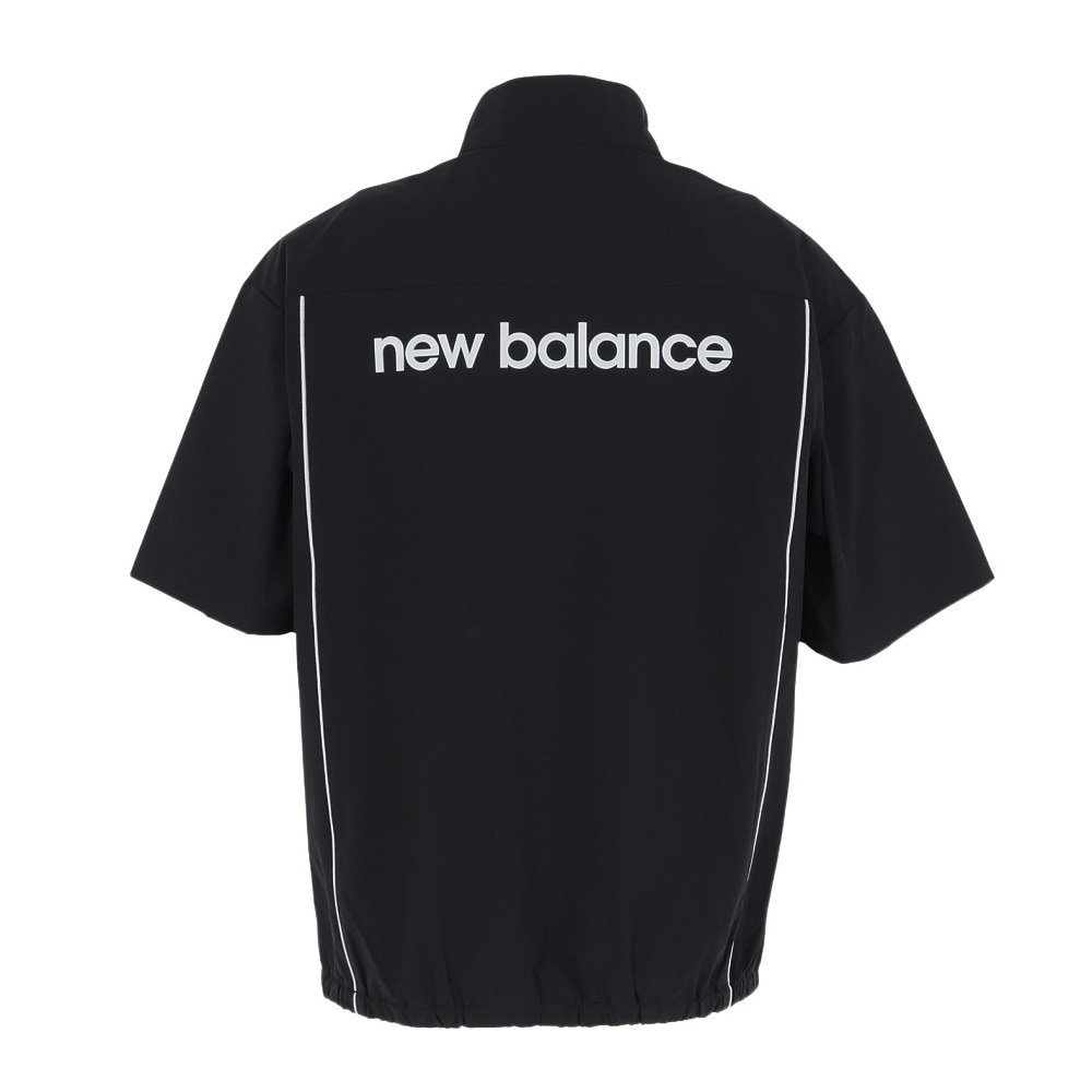 ニューバランス（new balance）（メンズ）ゴルフウェア ハーフスリーブ スタンドジップ ブルゾン 012-5221002-010