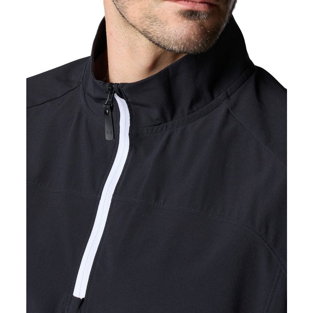 アンダーアーマー（UNDER ARMOUR）（メンズ）ゴルフウェア アウター ハーフジップジャケット DRIVE WIND 6012530 001