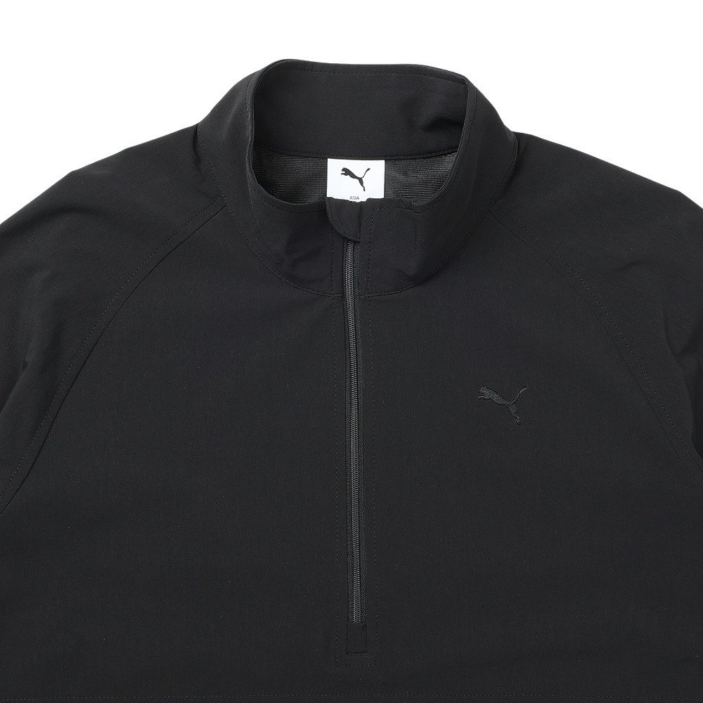プーマ（PUMA）（メンズ）ゴルフウェア ゴルフ PGC ハーフジップ 半袖プルオーバー 641236-01