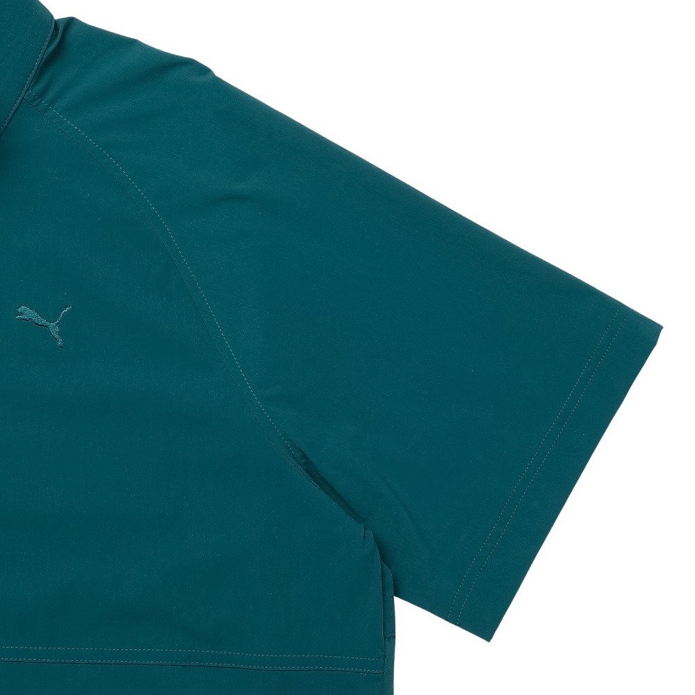 プーマ（PUMA）（メンズ）ゴルフウェア ゴルフ PGC ハーフジップ 半袖プルオーバー 641236-02