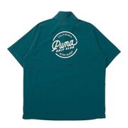 ゴルフウェア ゴルフ PGC ハーフジップ 半袖プルオーバー 641236-02