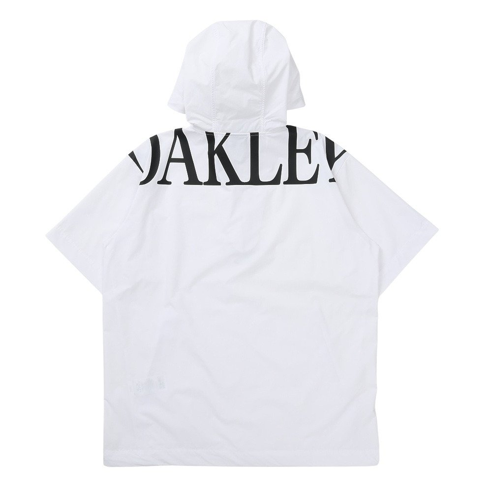 オークリー（OAKLEY）（メンズ）ゴルフウェア 撥水 防風 半袖 フーディ