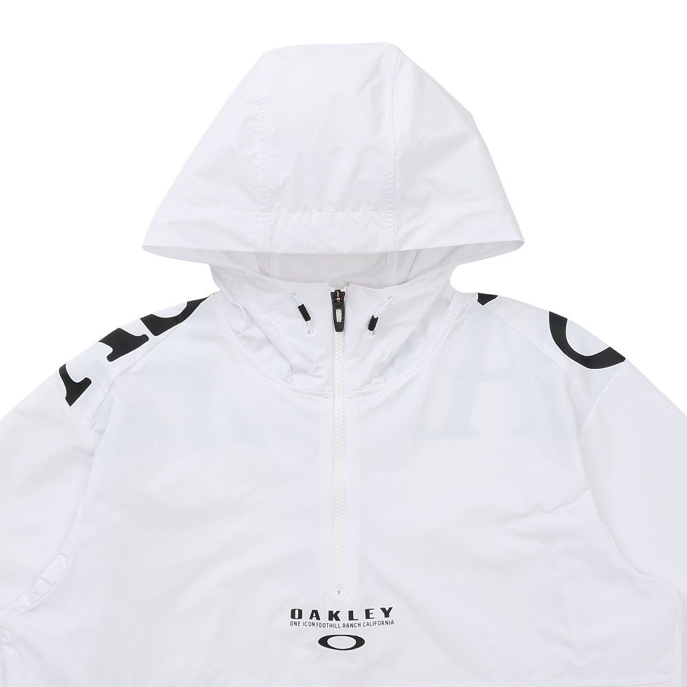 オークリー（OAKLEY）（メンズ）ゴルフウェア 撥水 防風 半袖 フーディ