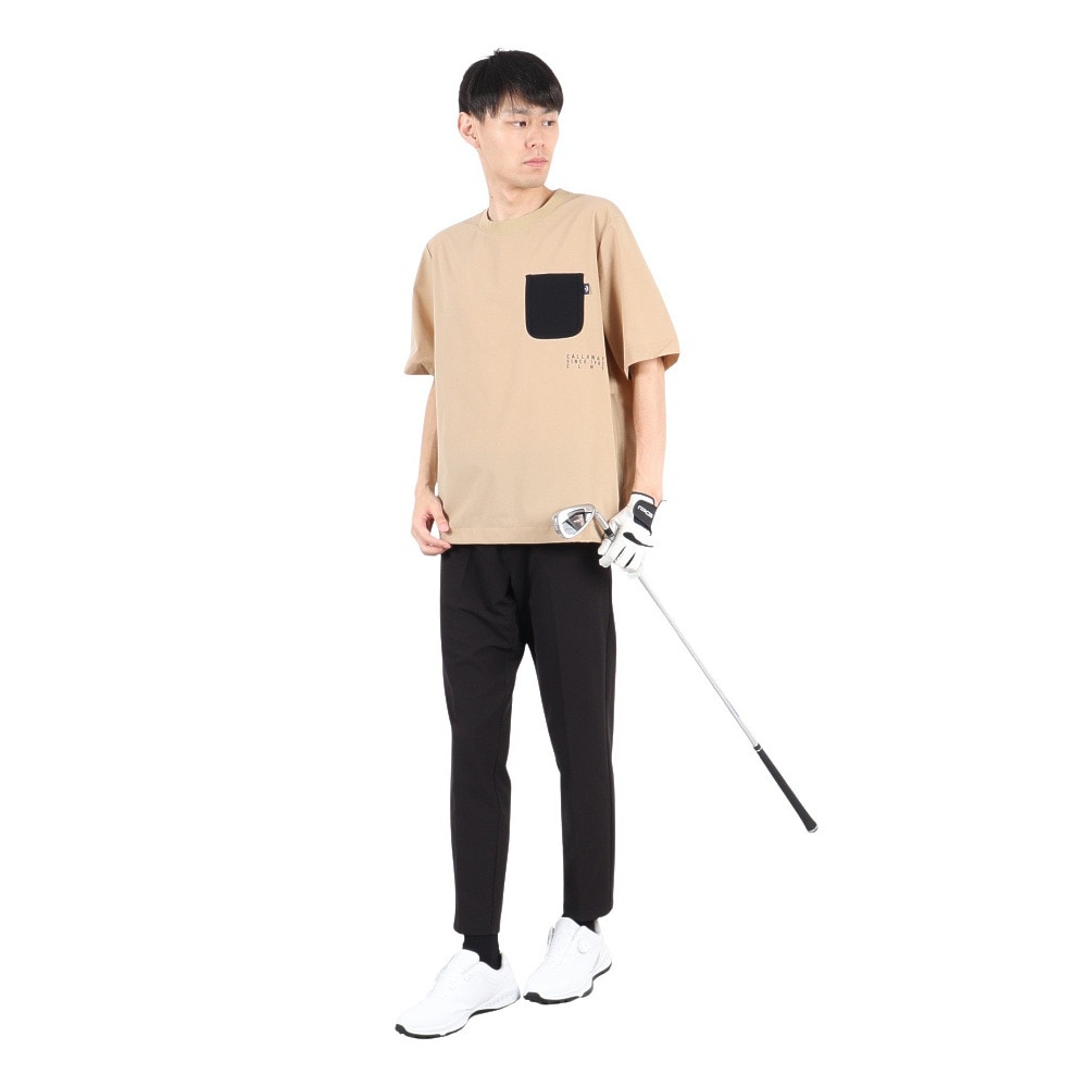 キャロウェイ（CALLAWAY）（メンズ）ゴルフウェア 半袖 8WAYストレッチ ドットエアプルオーバー C25216101-1040
