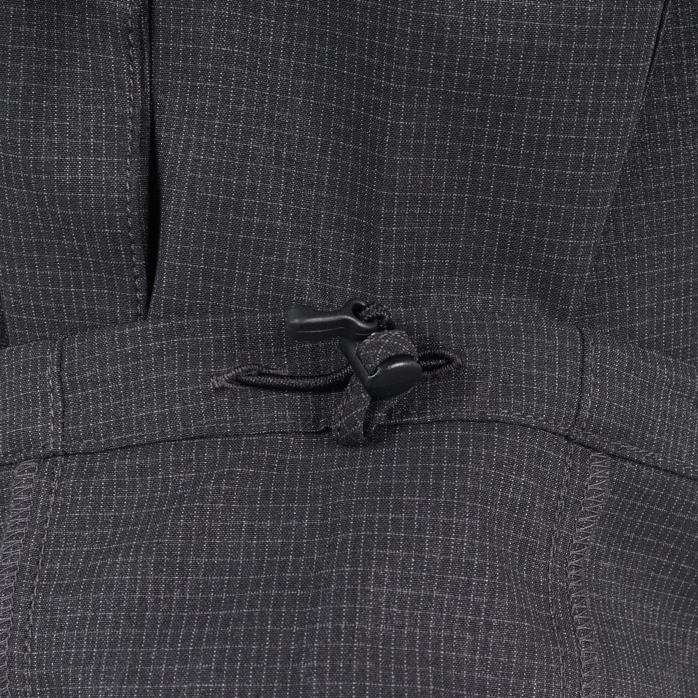トラヴィスマシュー（Travis Mathew）（メンズ）ゴルフウェア 半袖チェック柄 クォータージップ ジャケット 7AM004-0BLK