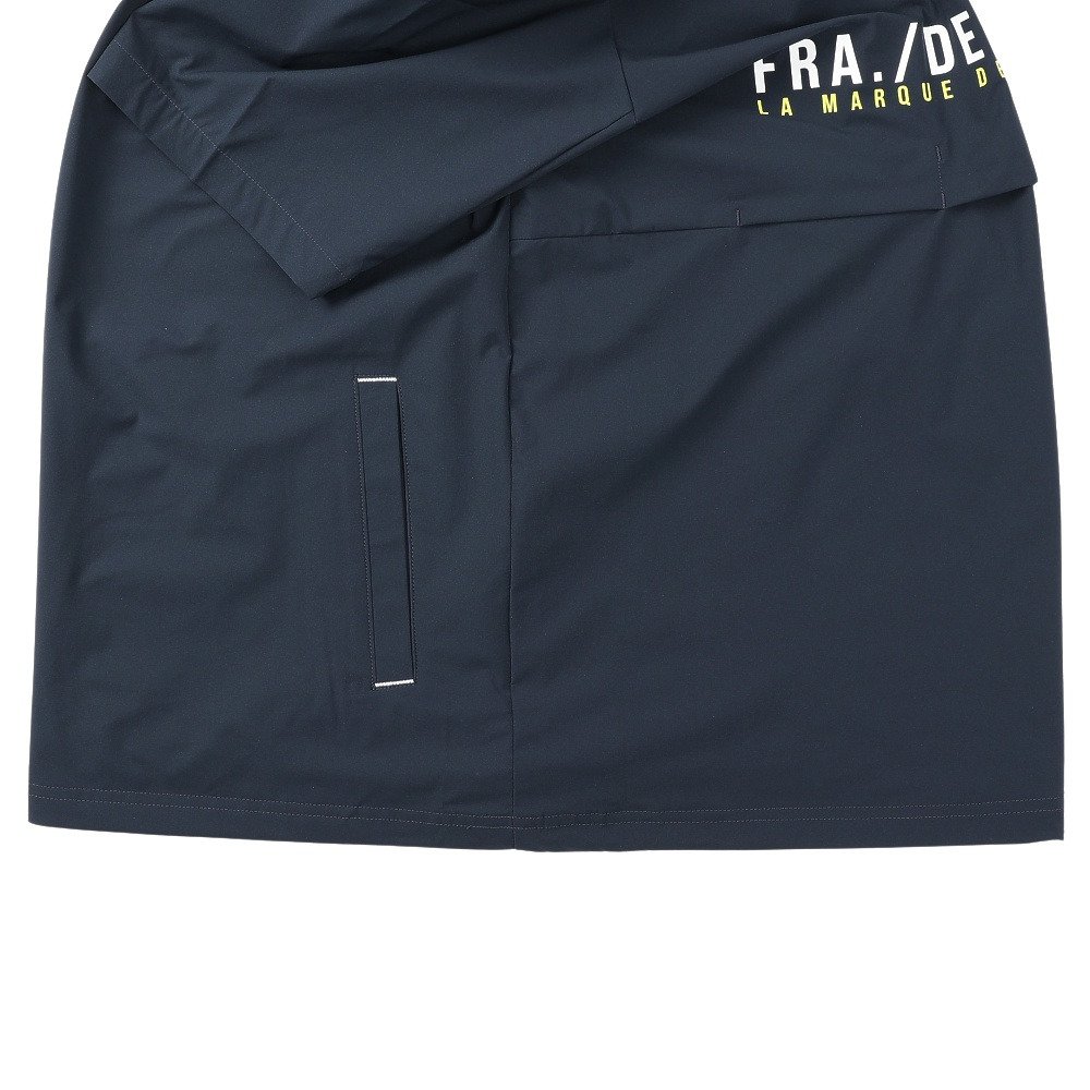 ルコックスポルティフ（lecoqsportif）（メンズ）ゴルフウェア アウター はっ水ストレッチ 半袖ブルゾン 収納袋付き LG6FWB80M NV00