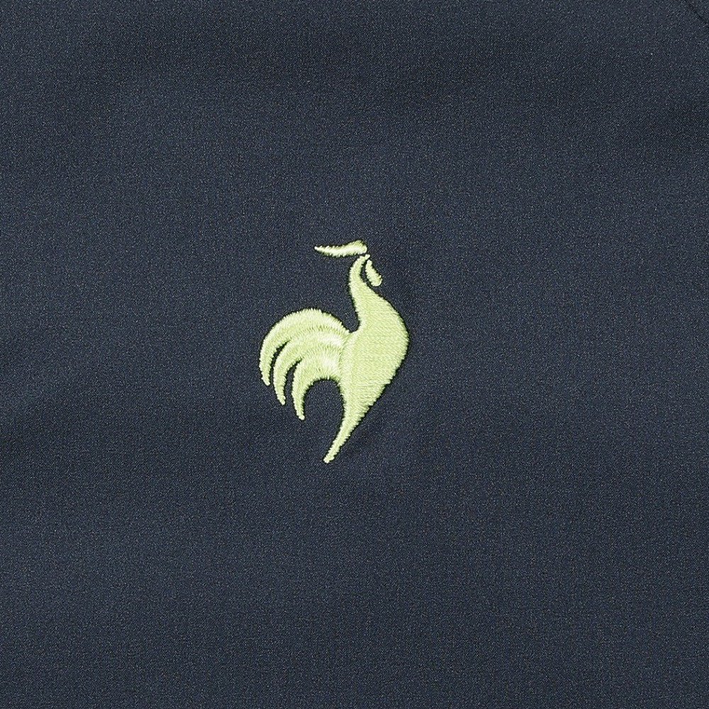 ルコックスポルティフ（lecoqsportif）（メンズ）ゴルフウェア アウター はっ水ストレッチ 半袖ブルゾン 収納袋付き LG6FWB80M NV00