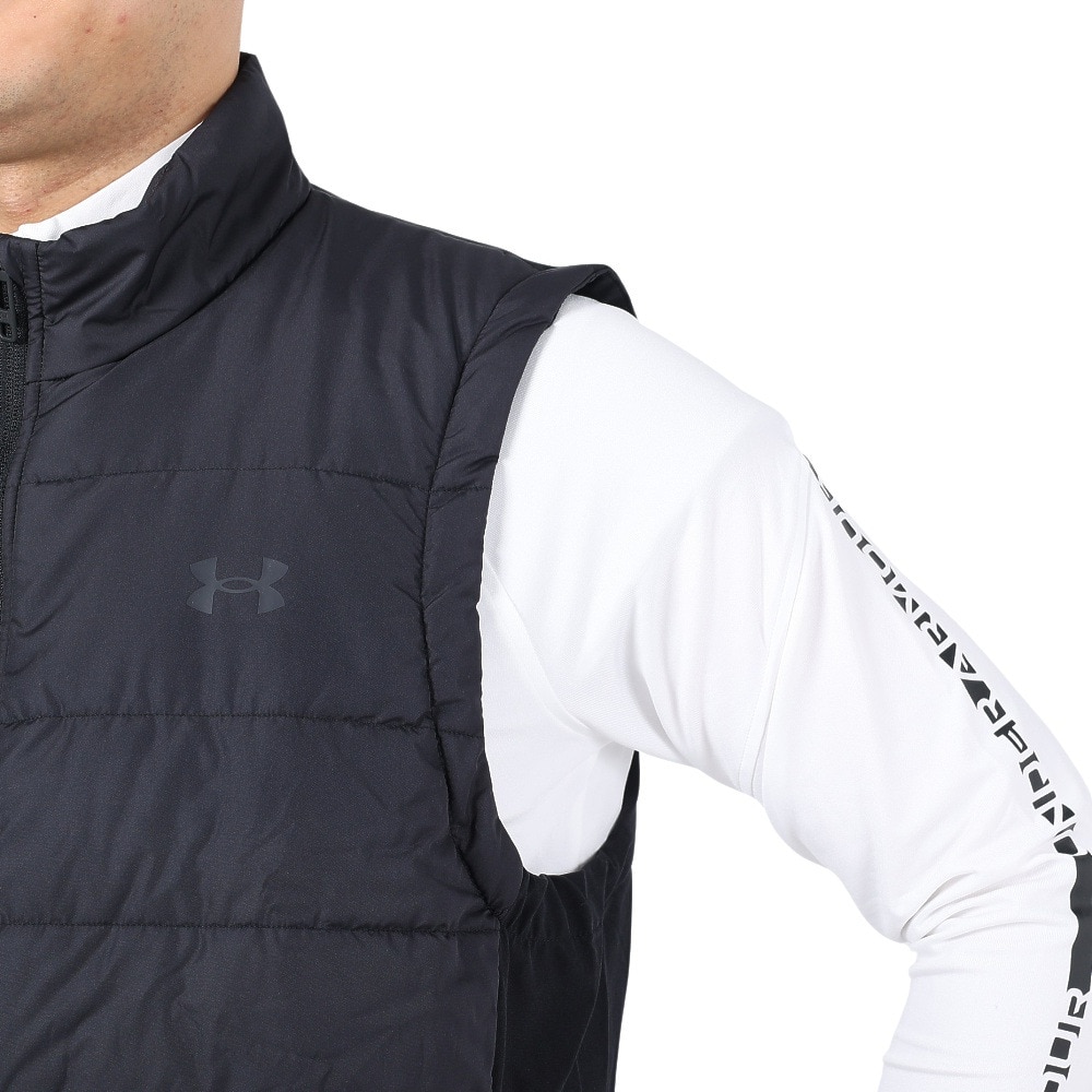 アンダーアーマー（UNDER ARMOUR）（メンズ）ゴルフウェア アウター 断熱 保温 ストームセッションベスト 1378497 001