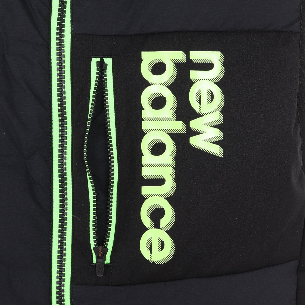 ニューバランス（new balance）（メンズ）ゴルフウェア アウター 防風 吸湿発熱 ライトダウン フルジップ ベスト 012-3258003-010