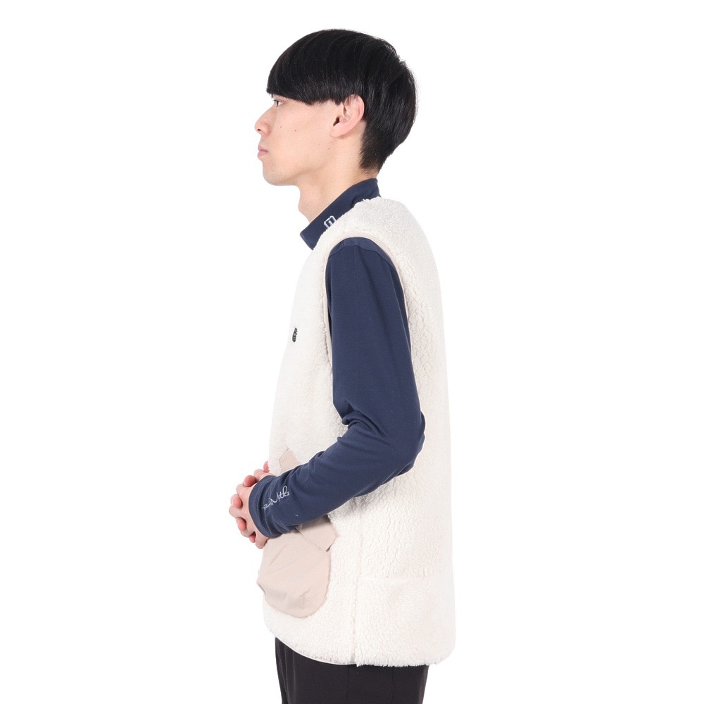 トラヴィスマシュー（Travis Mathew）（メンズ）ゴルフウェア アウター 保温 軽量 フリース ベスト 7AI045-2PRS