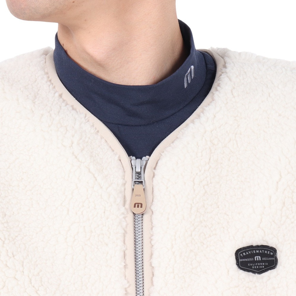 トラヴィスマシュー（Travis Mathew）（メンズ）ゴルフウェア アウター 保温 軽量 フリース ベスト 7AI045-2PRS