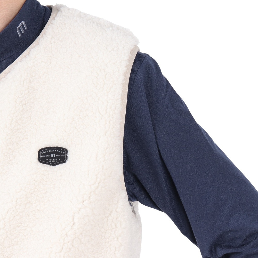 トラヴィスマシュー（Travis Mathew）（メンズ）ゴルフウェア アウター 保温 軽量 フリース ベスト 7AI045-2PRS