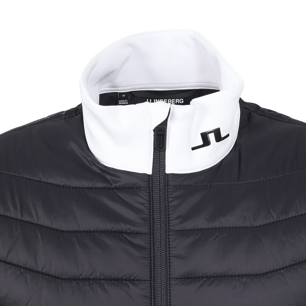J.LINDEBERG（メンズ）ゴルフウェア アウター 速乾 保温 Holden Quilt Hybrid ベスト 071-42070-004