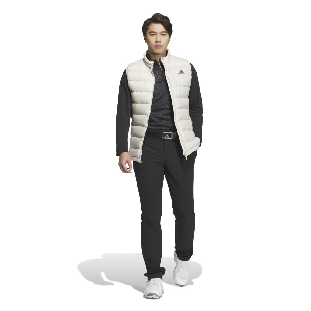 アディダス（adidas）（メンズ）ゴルフウェア アウター WIND.RDY CP 防風 フルジップダウンベスト JTY63-IM6475 ALM