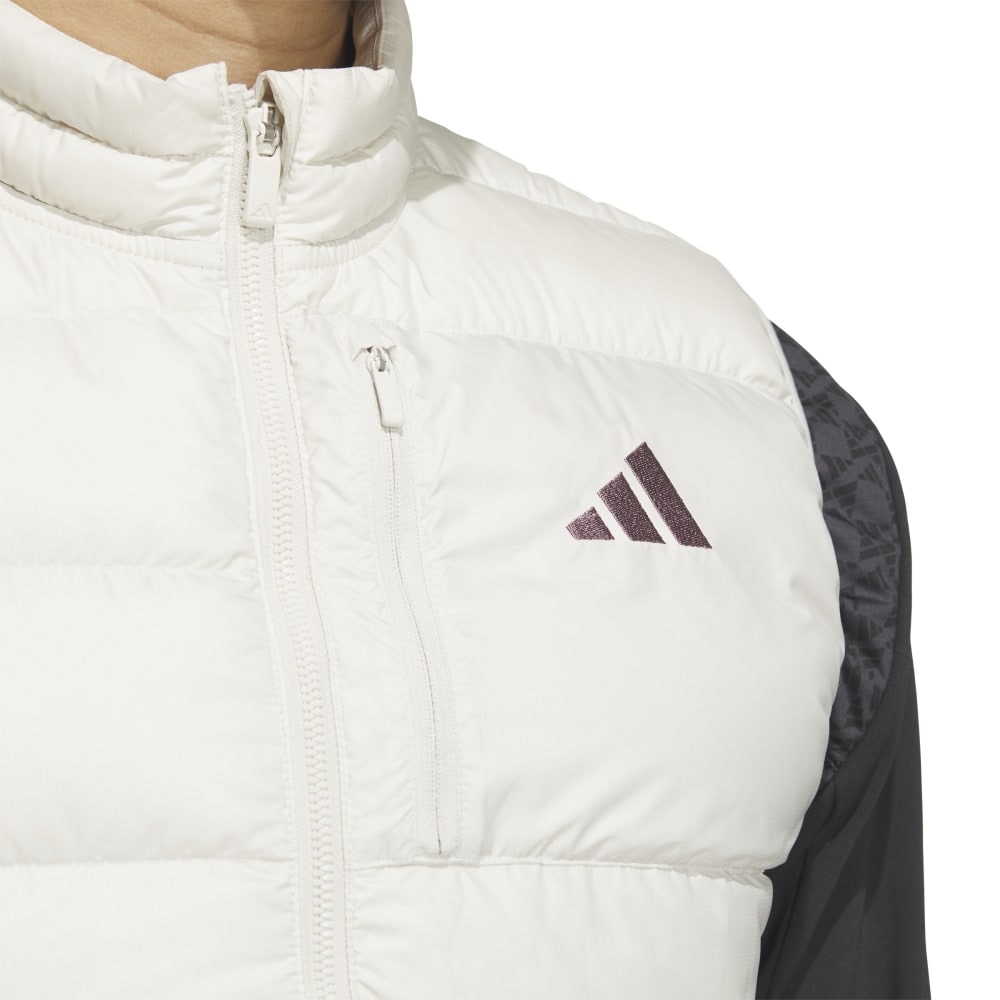 アディダス（adidas）（メンズ）ゴルフウェア アウター WIND.RDY CP 防風 フルジップダウンベスト JTY63-IM6475 ALM