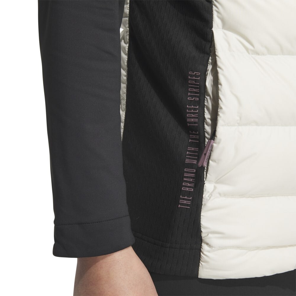アディダス（adidas）（メンズ）ゴルフウェア アウター WIND.RDY CP 防風 フルジップダウンベスト JTY63-IM6475 ALM